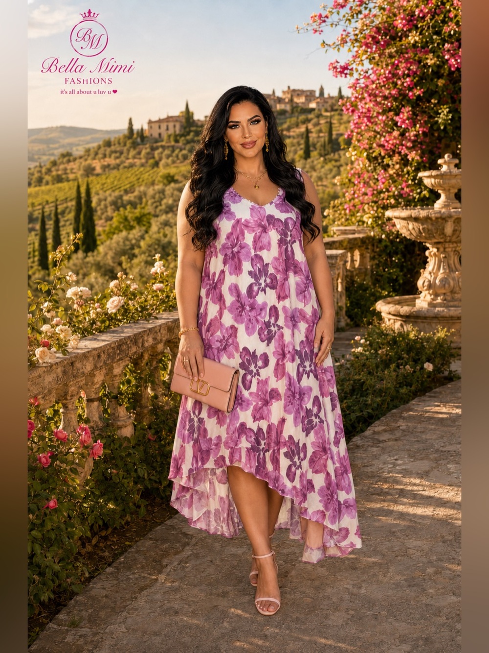 NWT Rachel Roy asymmetrical  floral  dress size 0X   🌸🌹🌺